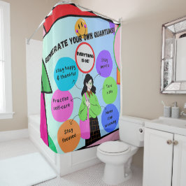 自分のクォンタムを生成！シャワーカーテン シャワーカーテン