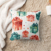 自分のクリスマスの箱と星を作成する クッション (ブランケット)