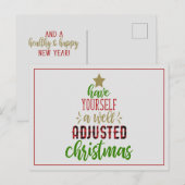 自分のクリスマスをきちんと調整しなさい ポストカード (正面/裏面)