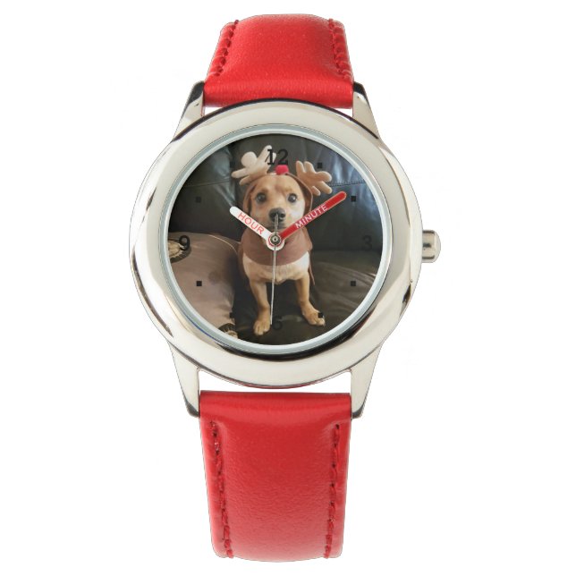 自分のクリスマスウォッチを作成する 腕時計 (正面)