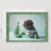 自分のクリスマスカードを作る シーズンカード (正面)