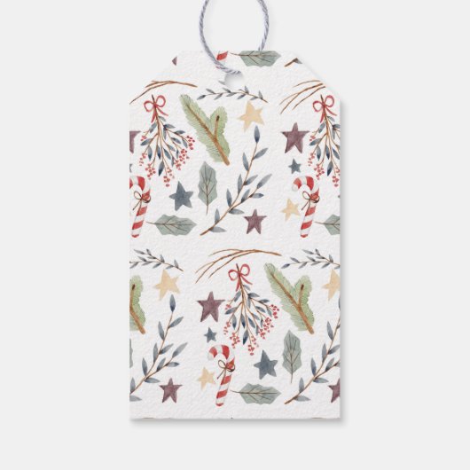 自分のクリスマスギフトタグの作成 ギフトタグ (裏面)