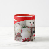 自分のクリスマスコーヒーマグを作成する マグカップ (中央)