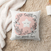 自分のクリスマススターレトロを作成 クッション (ブランケット)