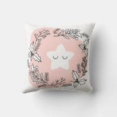 自分のクリスマススターレトロを作成 クッション (裏面)