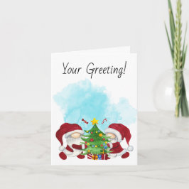 自分のクリスマスツリーの格言を作成する シーズンカード