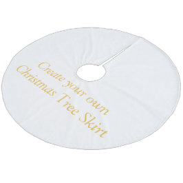 自分のクリスマスツリースカートの作成 フリース ツリースカート