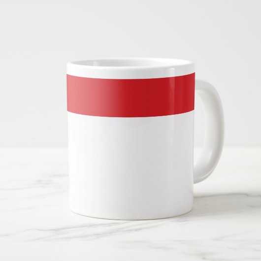 自分のクリスマステンプレートジャンボマグの作成 ジャンボコーヒーマグカップ (正面右)