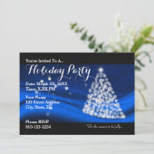 自分のクリスマスパーティの招待状 招待状 (スタンド正面)