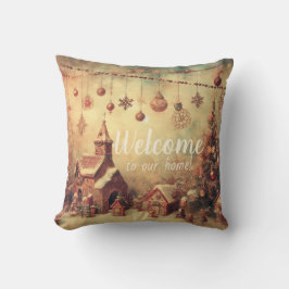 自分のクリスマスビレッジを作成 クッション