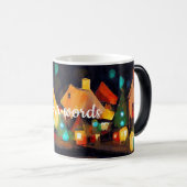 自分のクリスマスビレッジを作成 モーフィングマグカップ (正面右)