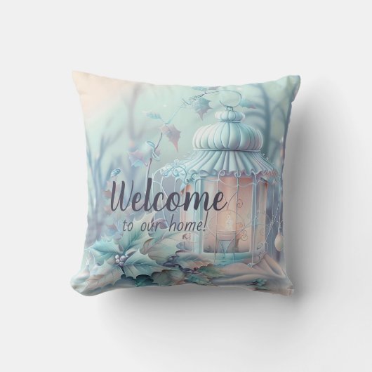 自分のクリスマスフェアリーのライトを作成する クッション (正面)