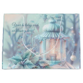 自分のクリスマスフェアリーのライトを作成する ラージペーパーバッグ (正面)