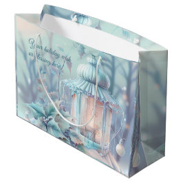 自分のクリスマスフェアリーのライトを作成する ラージペーパーバッグ