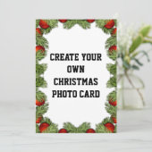 自分のクリスマスフォトカードを作成する シーズンカード (スタンド正面)