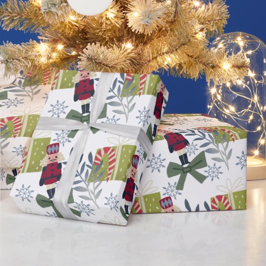 自分のクリスマスプレゼントとブリキの兵士を作成する ラッピングペーパー (クリスマス)