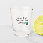 自分のクリスマスプレゼントを作成する | DIY パーソナライズされた ショットグラス (正面)