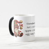 自分のクリスマスプレドを作成する格言サンタ モーフィングマグカップ (正面左)