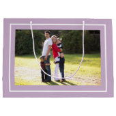 自分のクリスマスラベンダー抱き枕を作ろう！ ラージペーパーバッグ (裏面)