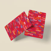 自分のクール名前を付けてトランプを作成する トランプ