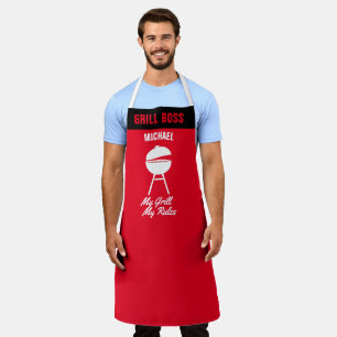 自分のグリルをパーソナライズするルールおもしろいBBQグリルシェフ エプロン