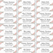 自分のゲストアドレ結婚スのステッカーを作成 シール (正面)