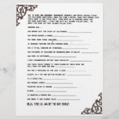 自分のゲームを知る レターヘッド (正面)