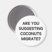 自分のココナッツ マグネット (正面/裏面)