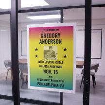 自分のコンサートフライヤーを作る