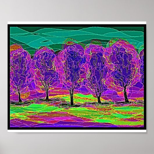 自分のコンピュータアートポスター ポスター (正面)