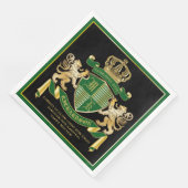 自分のコートを作る緑の金ゴールド獅子紋章 (コーナー)