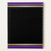 自分のコート・オブ・アームズ・モノグラム・クラウン・エンブレムの作成 プランナー手帳 (裏面)