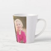 自分のコーヒーをカスタムパーソナライズされたする カフェラテマグ (右)