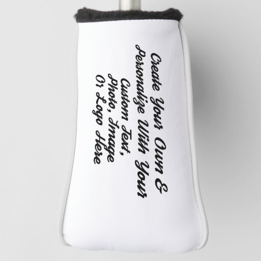 自分のゴルフギフトを作カスタムるパーソナライズされた ゴルフヘッドカバー (回転90)