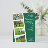 自分のゴルフ休暇の写真はがきを作成 ポストカード (スタンド正面)