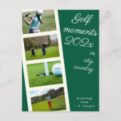 自分のゴルフ休暇の写真はがきを作成 ポストカード (正面)