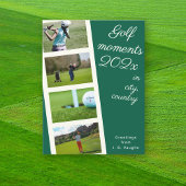 自分のゴルフ休暇の写真はがきを作成 ポストカード