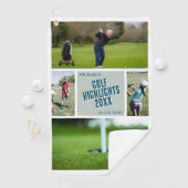 自分のゴルフ写真を作成するゴルフタオル ゴルフタオル (インサイチュ)