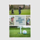 自分のゴルフ写真を作成するゴルフタオル ゴルフタオル (正面)