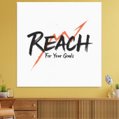 自分のゴールと実績に合わせて移動 – n02 キャンバスプリント (インサイチュ (リビング))