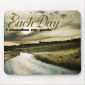 「自分のゴールを視覚化する」モチベーション肯定 マウスパッド (正面)