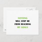 自分のゴール ポストカード (正面/裏面)