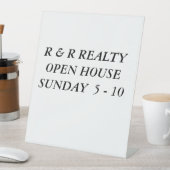 自分のサインをカスタム作る 台座サイン (インサイチュ)