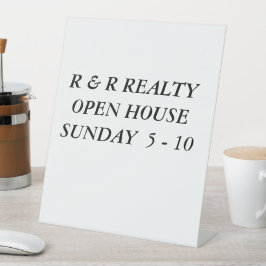 自分のサインをカスタム作る 台座サイン