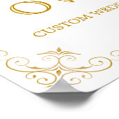 自分のサイン結婚を作成する |書モダン道 ポスター (角)