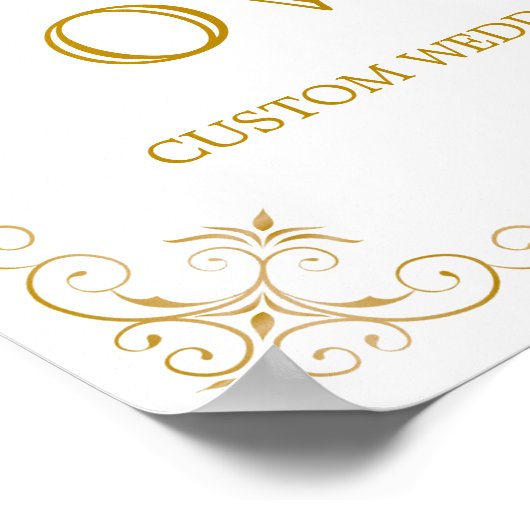 自分のサイン結婚を作成する |書モダン道 ポスター (角)