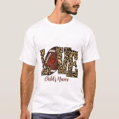 自分のサッカーの愛を生み出す Tシャツ (正面)