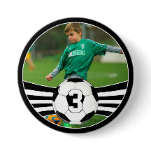 自分のサッカー選手を写真と番号のにカスタムする