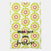 自分のサンシャインイエローボホキッチンタオルを作る キッチンタオル (縦)