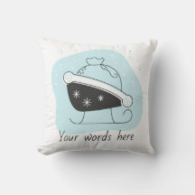 自分のサンタのそりを作成バッグクリスマス